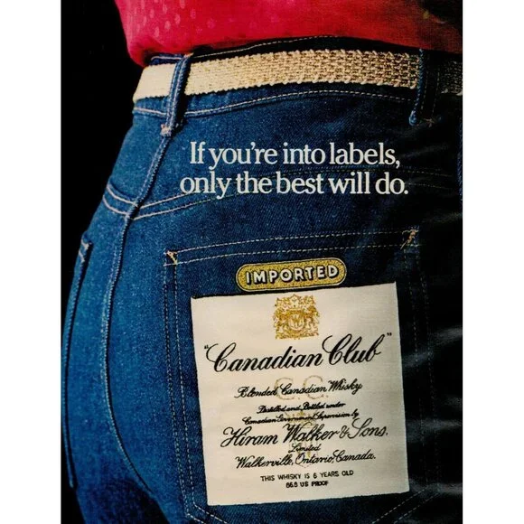 1982 Canadian Club Whisky Vintage Print Ad "The Best In The House" (L16) - Picture 3 of 3